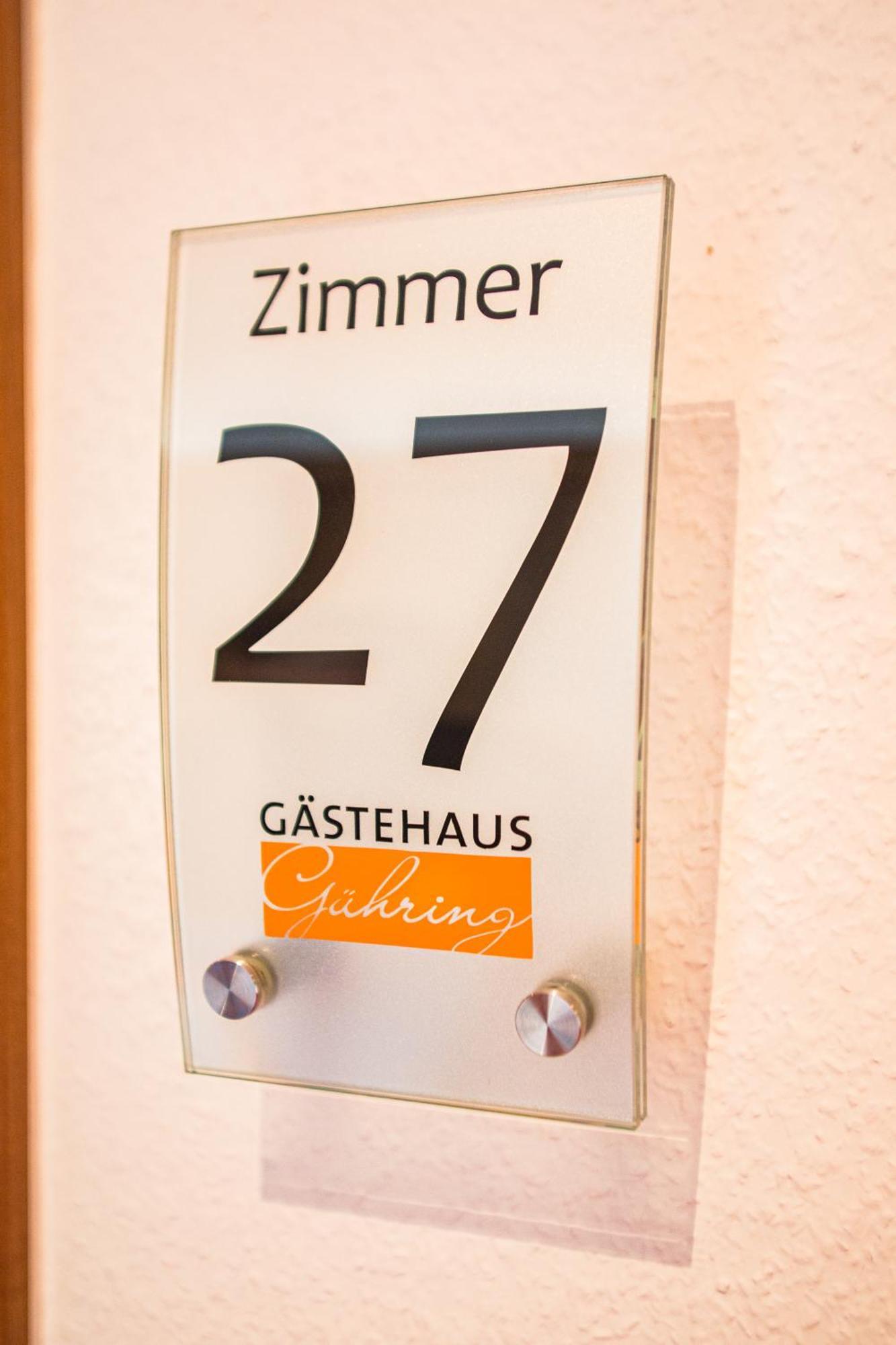 Gaestehaus Guehring Rosenfeld 外观 照片